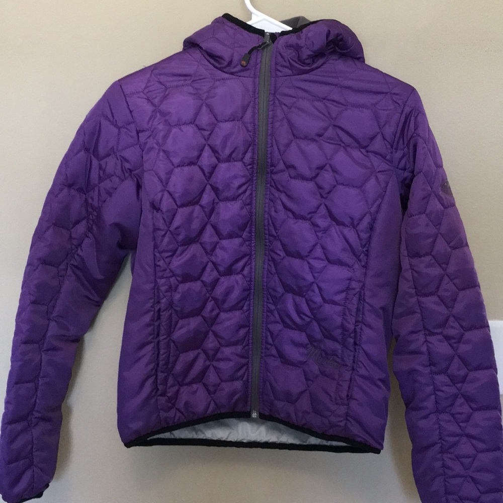 Women’s small winter coat purple